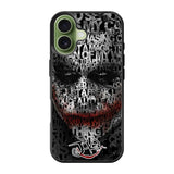 Joker Typography Quotes 2nd iPhone 17 Case