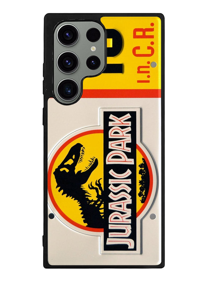Jurassic Park Jeep License Samsung Galaxy S23 Ultra 5G Case
