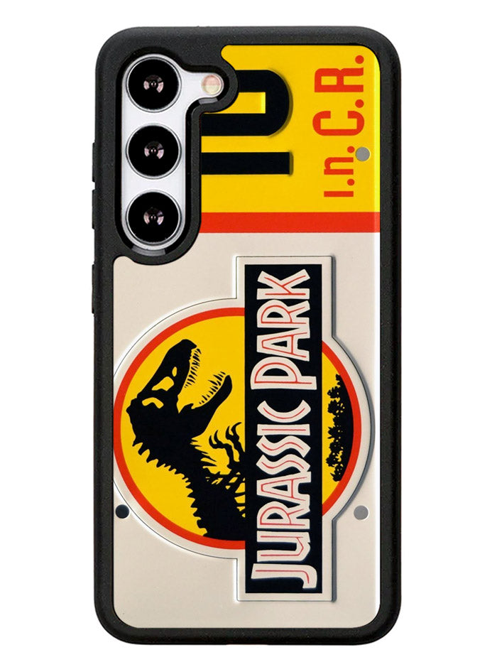 Jurassic Park Jeep License Samsung Galaxy S23 5G Case