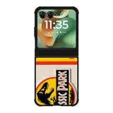 Jurassic Park Jeep License Motorola Moto RAZR 2025 Case
