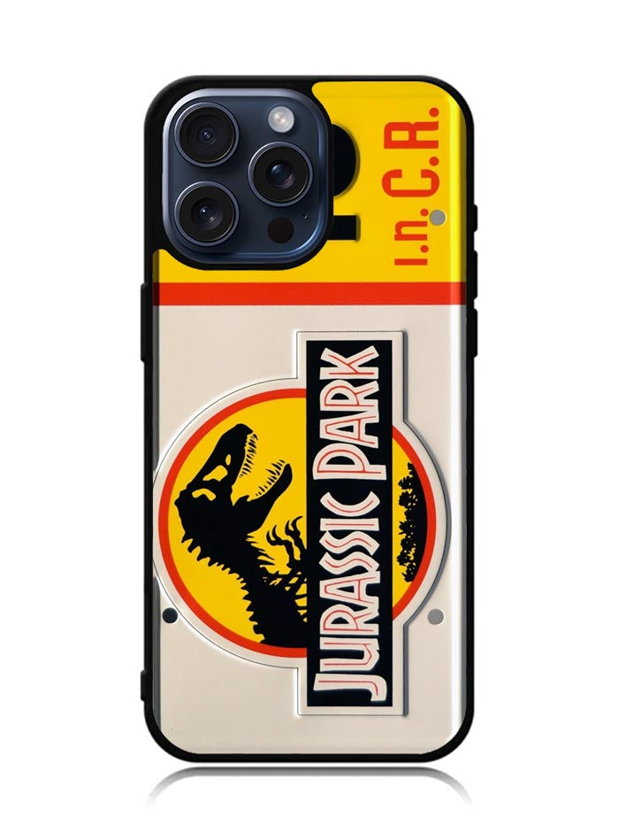 Jurassic Park Jeep License iPhone 15 Pro Max Case BLN3640