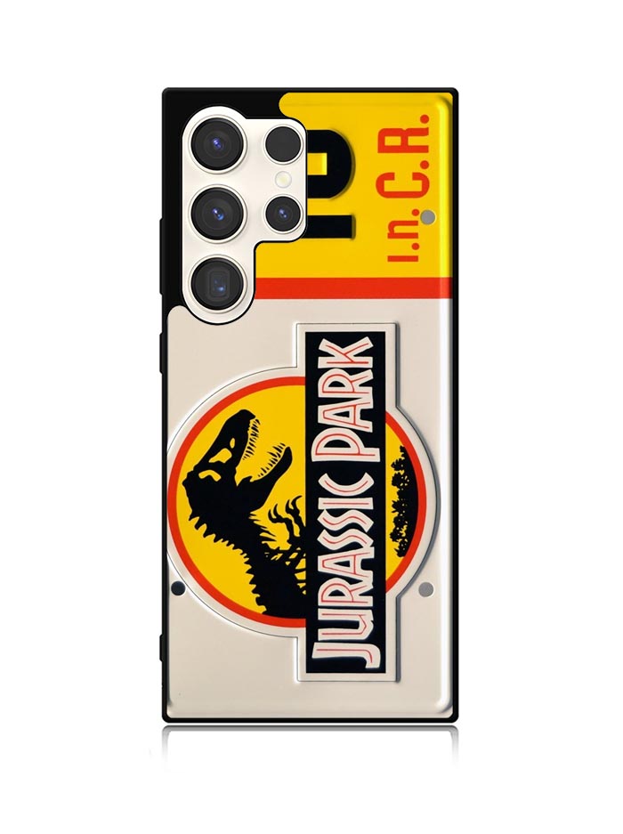Jurassic Park Jeep License Samsung Galaxy S24 Ultra 5G Case