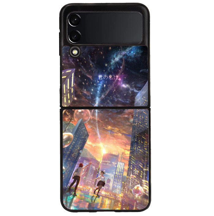 Kimi No Na Wa Anime Samsung Galaxy Z Flip 4 5G 2022 Case
