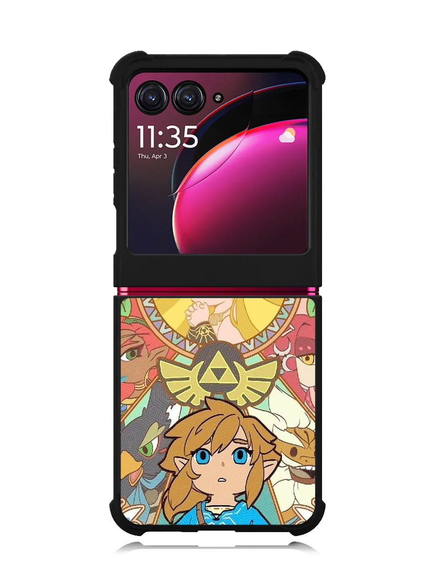 Legend of Zelda Chibi Motorola Moto Razr Plus 2023 , Moto Razr+ 2023 Case