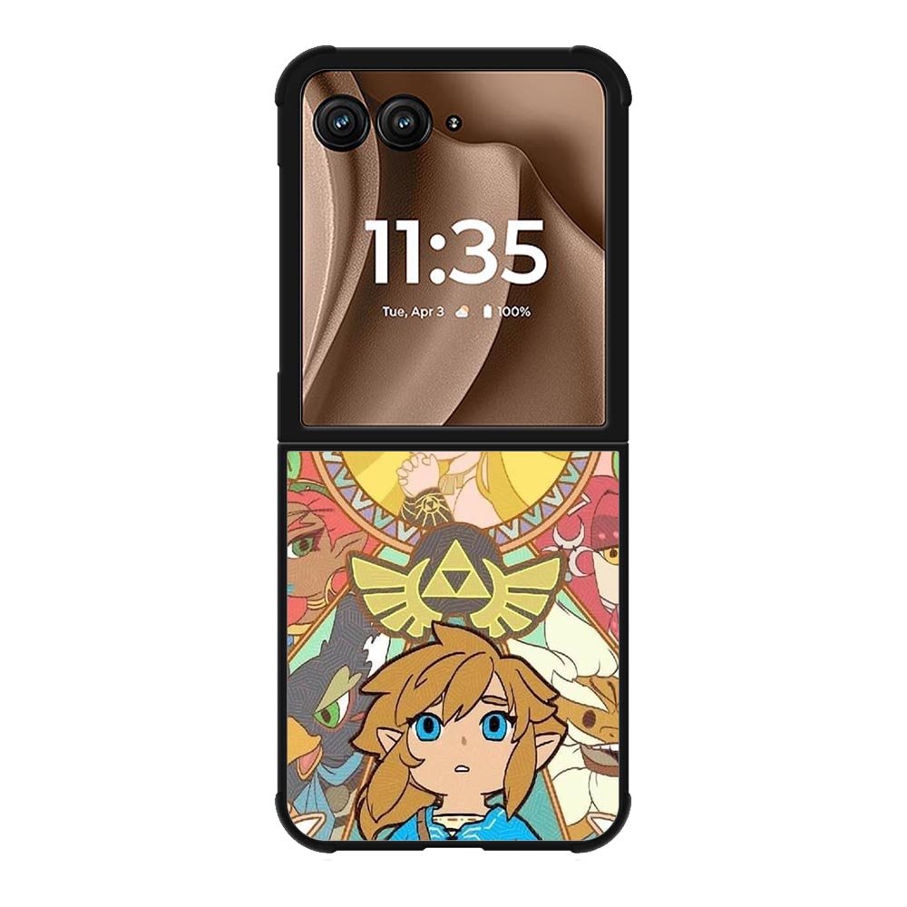 Legend of Zelda Chibi Motorola Moto RAZR Plus 2025 Case