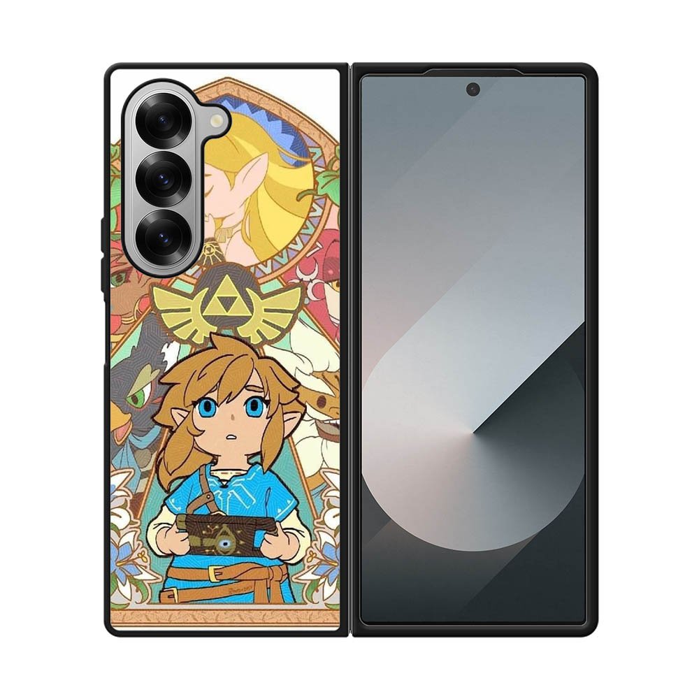 Legend of Zelda Chibi Samsung Galaxy Z Fold 7 5G Case