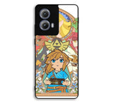 Legend of Zelda Chibi Motorola Moto Edge 2024 Case DC4896