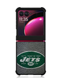 New York Jets NFL Football Motorola Moto Razr Plus 2023 , Moto Razr+ 2023 Case