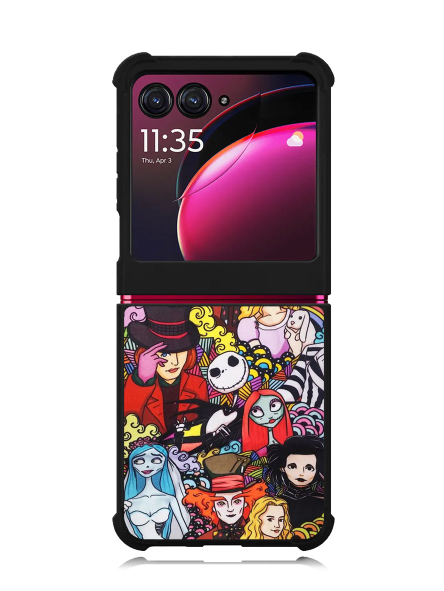 Nightmare Character Motorola Moto Razr Plus 2023 , Moto Razr+ 2023 Case