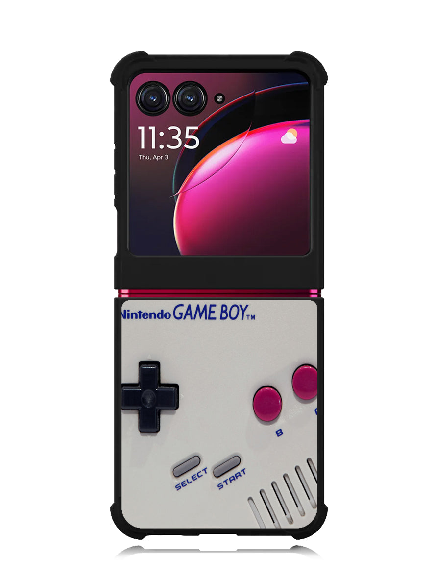Retro Gameboy Nintendo 2nd Motorola Moto Razr Plus 2023 , Moto Razr+ 2023 Case