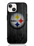 Pittsburgh Steelers Wood iPhone 14 Plus Case BLN1066