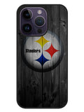 Pittsburgh Steelers Wood iPhone 14 Pro Max Case BLN1066