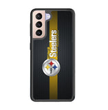 Pittsburgh Steelers Carbon Metal  Samsung Galaxy S21 Plus Case SS1124