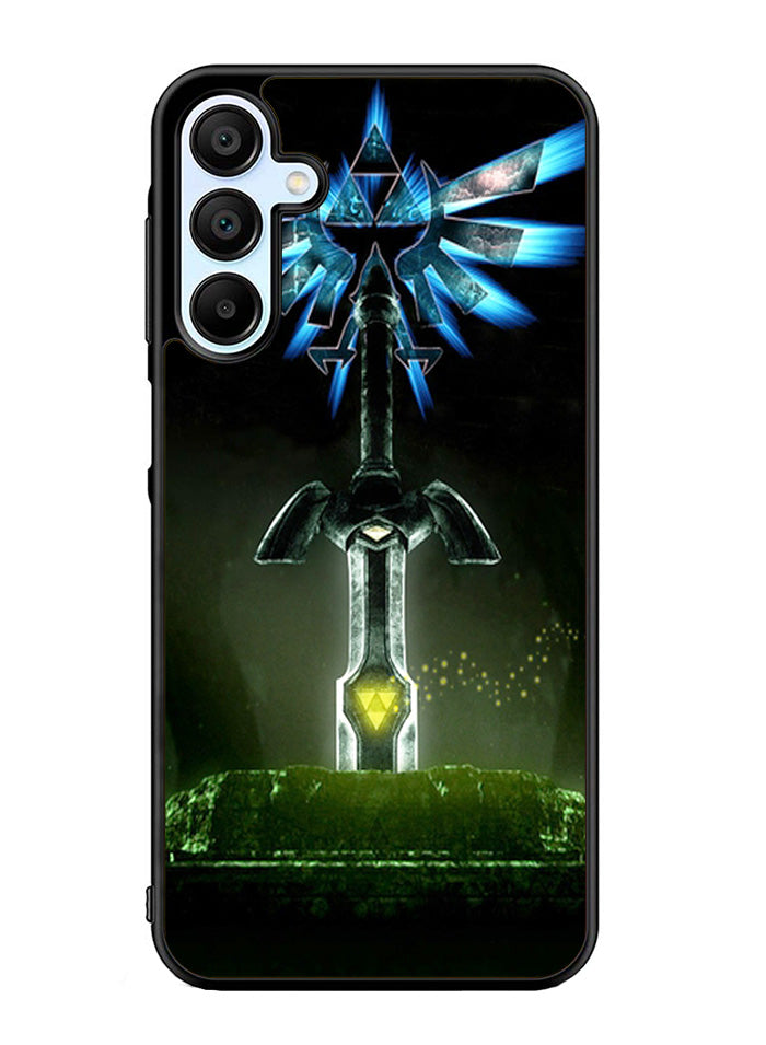 Eagle Triforce Black Legend of Zelda Samsung Galaxy A15 5G Case