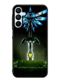 Eagle Triforce Black Legend of Zelda Samsung Galaxy A25 5G Case