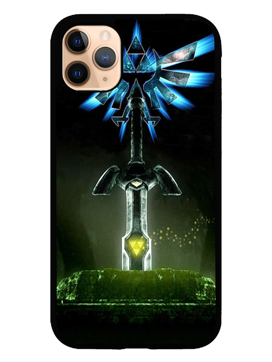 Eagle Triforce Black Legend of Zelda iPhone 11 Pro Max Case