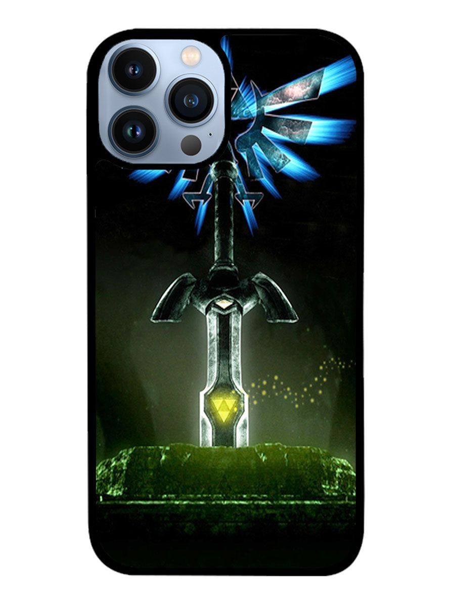 Eagle Triforce Black Legend of Zelda iPhone 13 Pro Case BLN3062