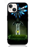 Eagle Triforce Black Legend of Zelda iPhone 14 Case BLN3062