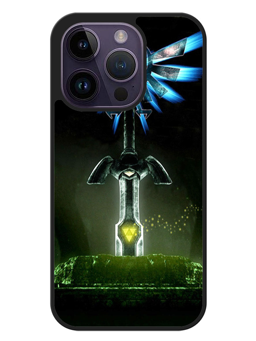 Eagle Triforce Black Legend of Zelda iPhone 14 Pro Max Case BLN3062
