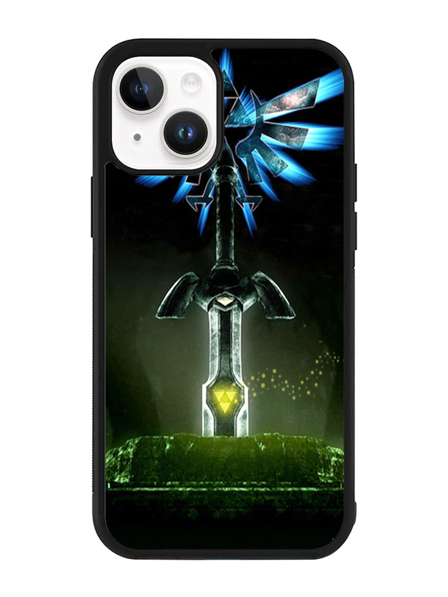 Eagle Triforce Black Legend of Zelda iPhone 15 Plus Case BLN4824