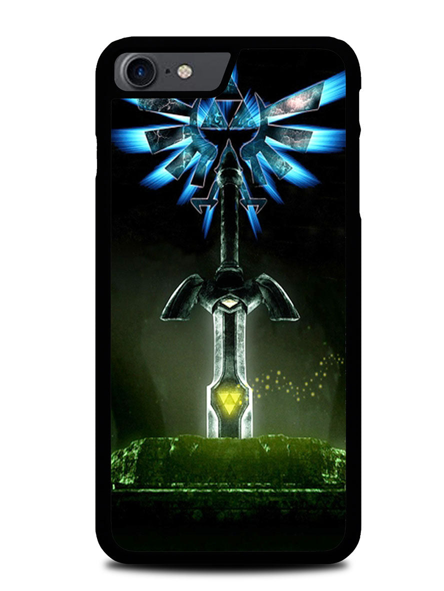 Eagle Triforce Black Legend of Zelda iPhone SE 2nd Generation 2020 Case