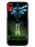 Eagle Triforce Black Legend of Zelda iPhone XR Case