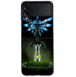 Eagle Triforce Black Legend of Zelda Samsung Galaxy Z Flip 4 5G 2022 Case