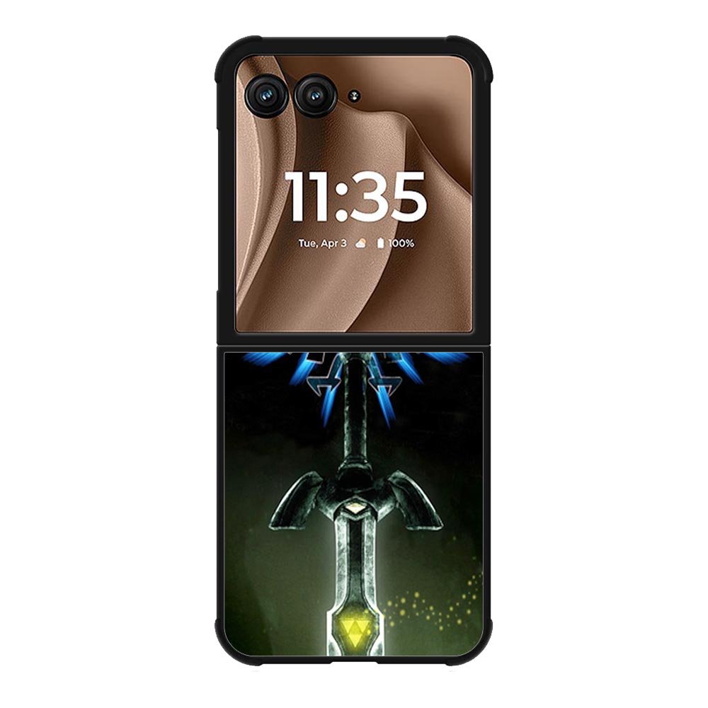 Eagle Triforce Black Legend of Zelda Motorola Moto RAZR Plus 2025 Case