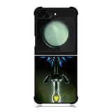 Eagle Triforce Black Legend of Zelda Samsung Galaxy Z Flip 6 Case