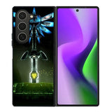 Eagle Triforce Black Legend of Zelda Samsung Galaxy Z Fold 6 Case