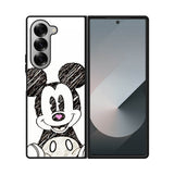 Mickey Mouse Hand Drawing Samsung Galaxy Z Fold 7 5G Case