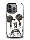 Mickey Mouse Hand Drawing iPhone 16 Pro Max Case