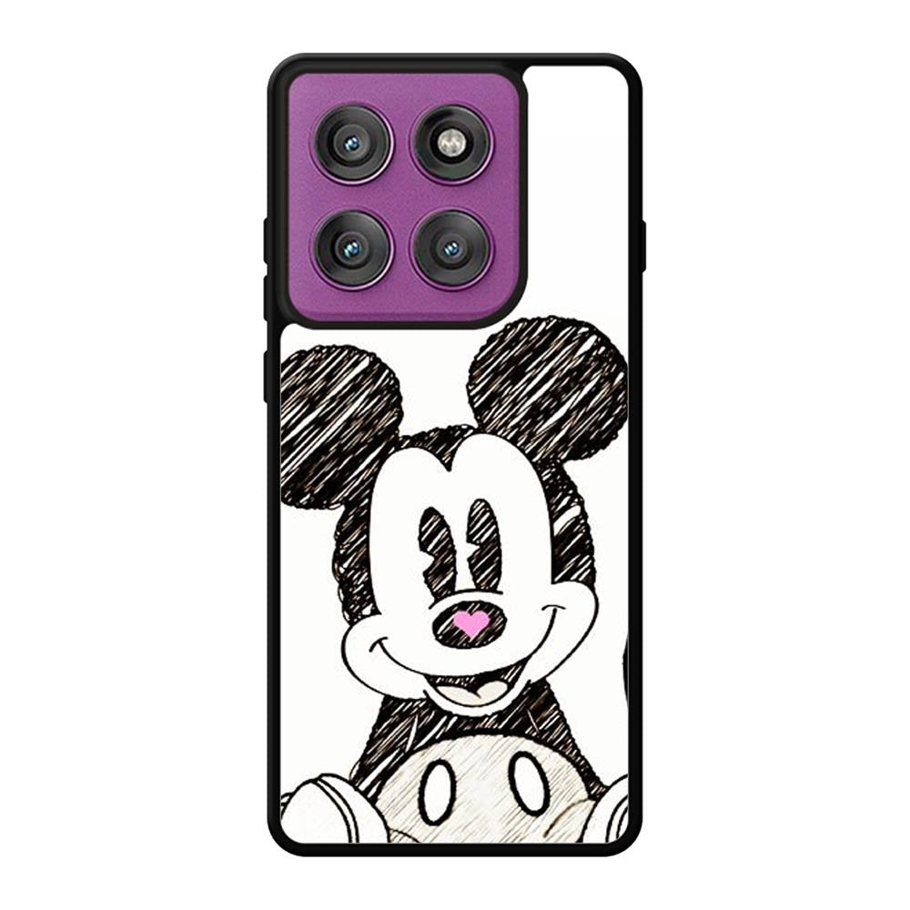 Mickey Mouse Hand Drawing Motorola Moto Edge 60 Pro Case