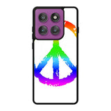 60S Peace Sign Logo Motorola Moto Edge 60 Pro Case