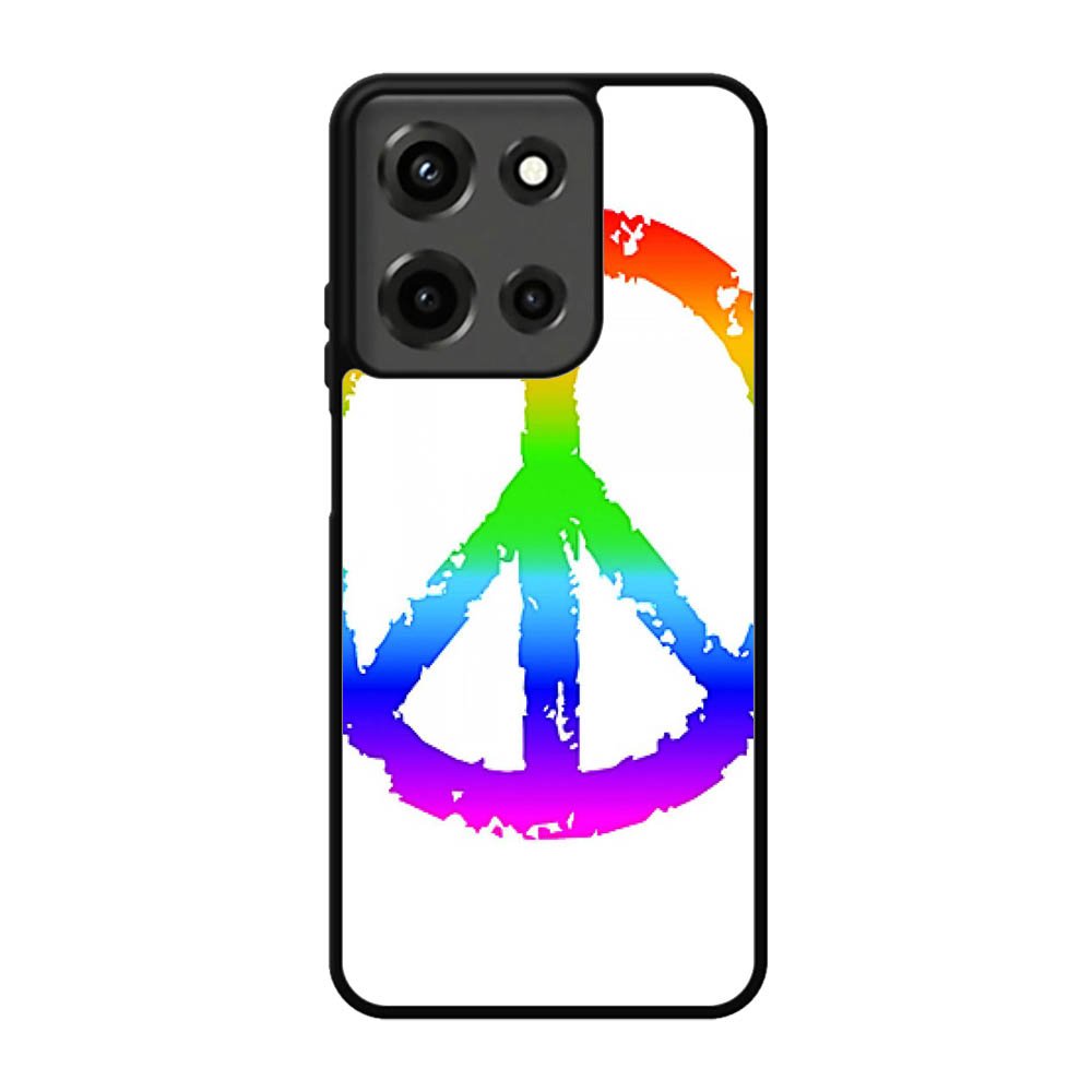 60S Peace Sign Logo Motorola Moto G 5G 2025 Case DC0107