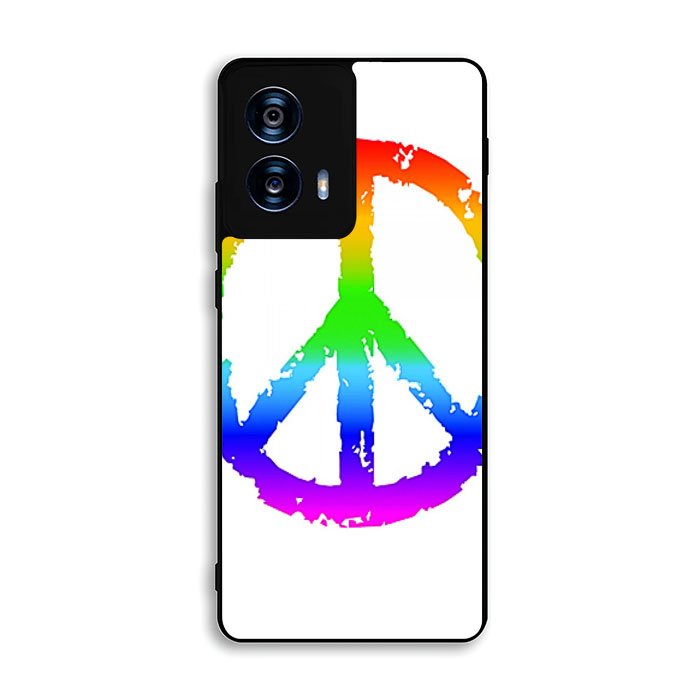60S Peace Sign Logo Motorola Moto G Power 5G 2024 Case DC2518