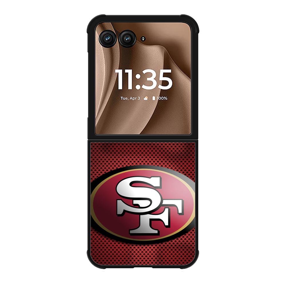 49ers logo 1st Motorola Moto RAZR Plus 2025 Case