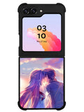 Anime Asuna Yuuki Kirito Sinon SAO Samsung Galaxy Z Flip 5 5G 2023 Case
