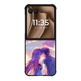 Anime Asuna Yuuki Kirito Sinon SAO Motorola Moto RAZR Plus 2025 Case