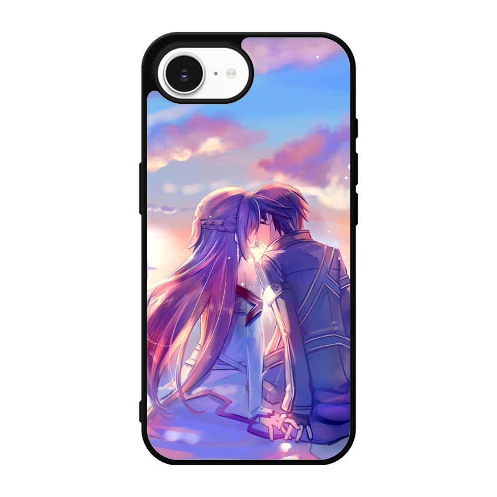 Anime Asuna Yuuki Kirito Sinon SAO iPhone 17e Case