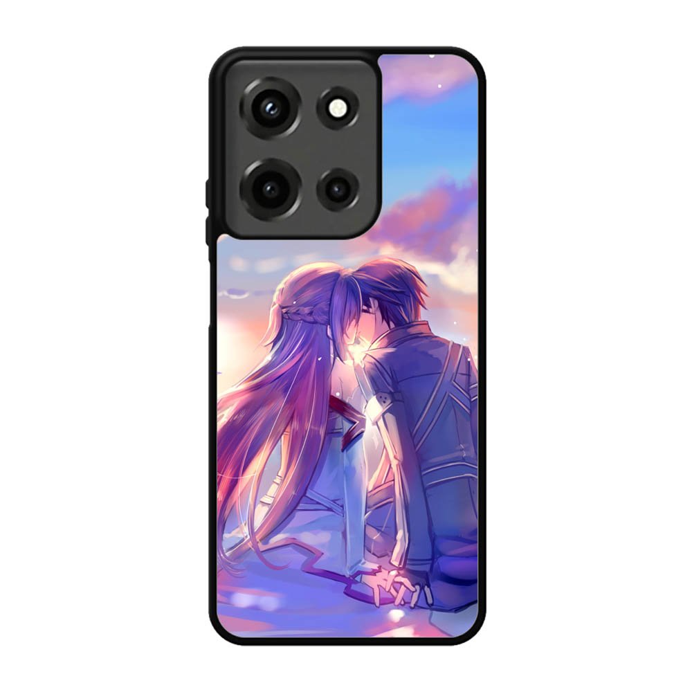 Anime Asuna Yuuki Kirito Sinon SAO Motorola Moto G 5G 2025 Case DC4363