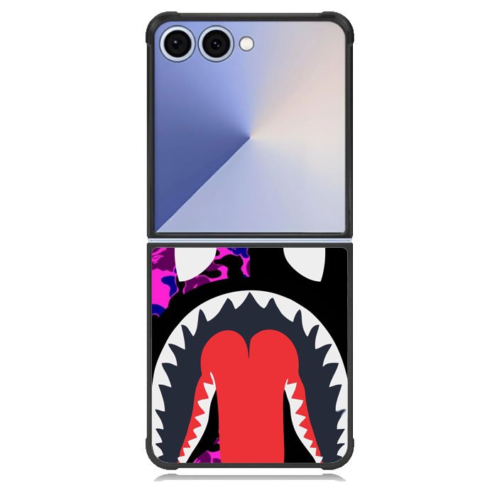 Shark Bape J0068 Samsung Galaxy Z Flip 7 Case DC1663