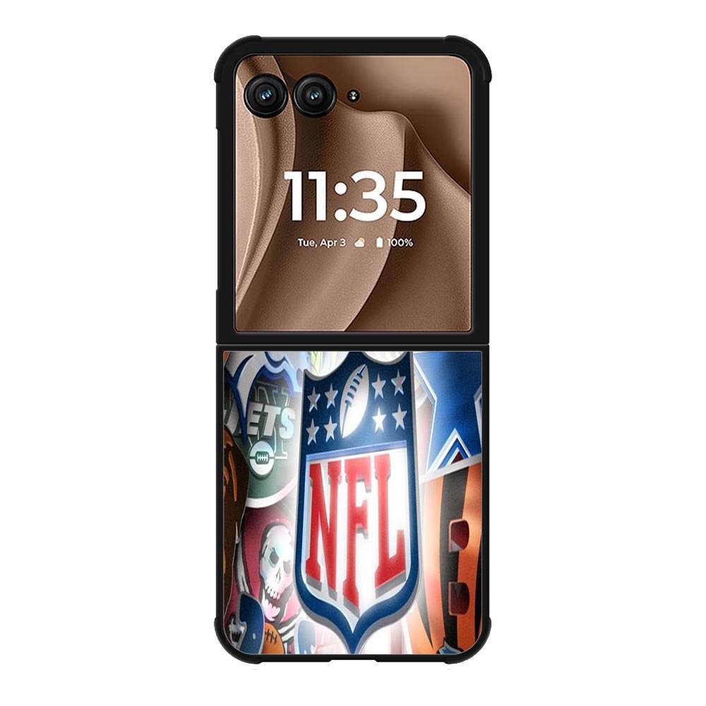 NFL teams Motorola Moto RAZR Plus 2025 Case