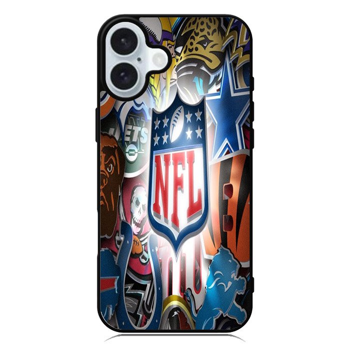 NFL teams iPhone 16 Plus Case