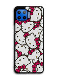 Hello Kitty Face Pattern Motorola Moto One 5G Case , Moto One 5G UW Case , Moto G 5G Plus Case