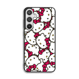 Hello Kitty Face Pattern Samsung Galaxy A26 Case DC5641