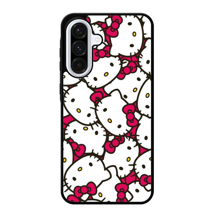 Hello Kitty Face Pattern Samsung Galaxy A56 Case DC0836