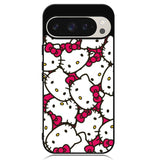 Hello Kitty Face Pattern Google Pixel 9 Pro XL Case DC0836