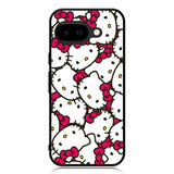 Hello Kitty Face Pattern Google Pixel 9A Case DC0836