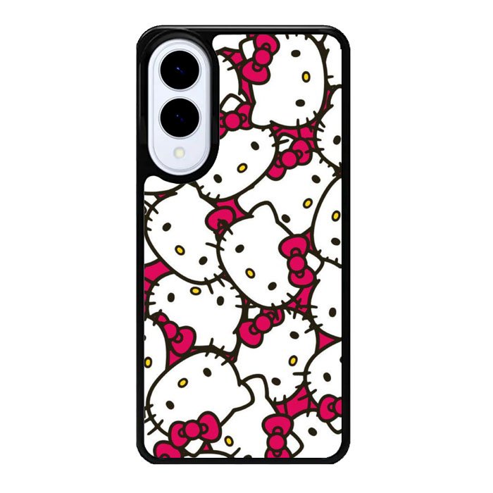 Hello Kitty Face Pattern Samsung Galaxy S25 Edge DC0836